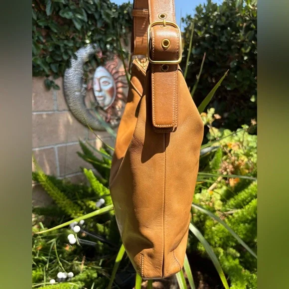 COACH Vintage Slim Convertible bag Brown Leather
